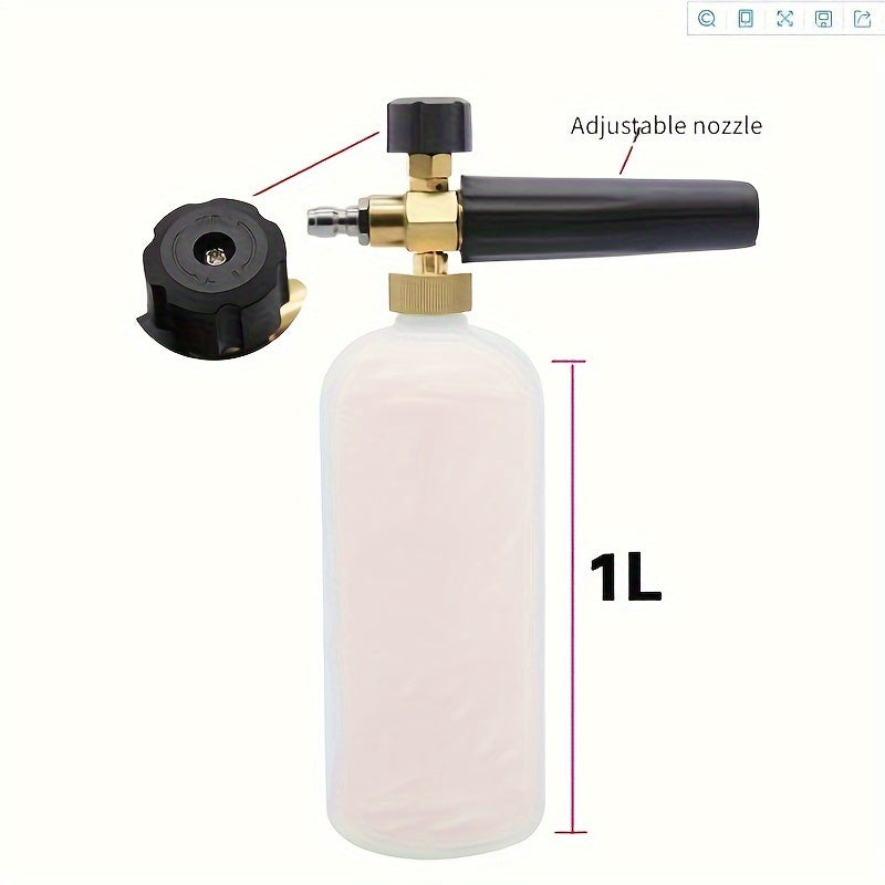 Adjustable Heavy-Duty Foam Cannon for Car Washing